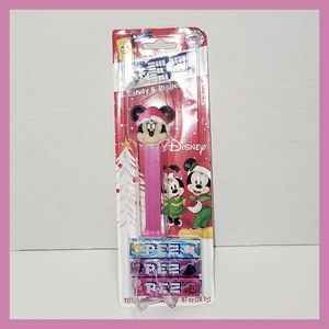 💰💸 NIP Disney Minnie Mouse PEZ Christmas Theme Collection
